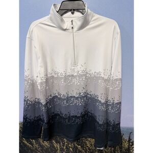 Cegolfs Air Brush Men's Golf Shirt Quarterzip UPF50+ Small‎ 1/4 Zip